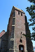 Le donjon de l'église.