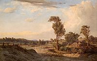 Louis Buvelot, Summer Afternoon, Templestowe, 1866