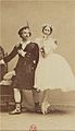 Louis Mérante et Emma Livry dans La Sylphide