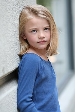 Lucy Merriam, child model