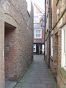 Mad Alice Lane (also known as Lund's Court) – reputedly named after a woman hanged for poisoning her husband.[4]