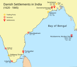 Danish settlements in India