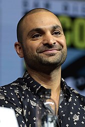 Michael Mando at the 2018 San Diego Comic-Con International in San Diego, California.