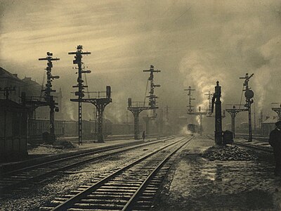 Gare à Namur, 1938.