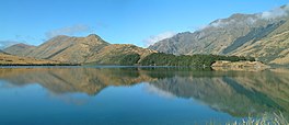 Moke Lake during morning