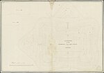 Design sketch of Fort van den Bosch (earthenware defences), ca. 1845