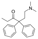 Chemical structure of Normethadone.