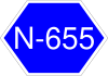 National Highway 655 shield}}