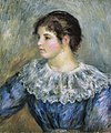 Bust Portrait of a Young Woman, Pierre-Auguste Renoir, c.1890