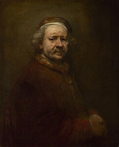 Self-Portrait at the Age of 63, by Rembrandt
