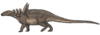 Artist's restoration of Sauropelta .