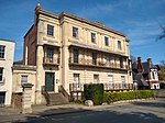 The Judges Lodgings and attached Front Piers Walls and Balustrades