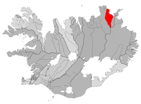 Localisation de Svalbarðshreppur