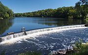 Mill Dam from the west