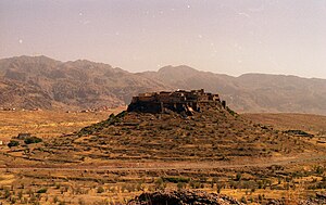 Paisagem caracteristica da região (Tighremt).