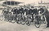 Vélodrome, Parc des Princes, Boulogne-sur-Seine, circa 1900