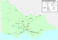 Victorian rail network