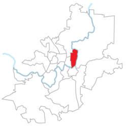 Location of Žirmūnai
