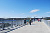 The Walkway Over the Hudson shortly after its opening.