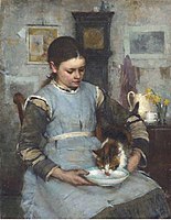 A New Arrival, 1885