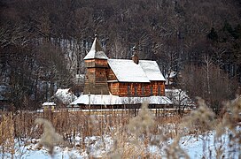 Église de Basse-Bączala en Pologne.