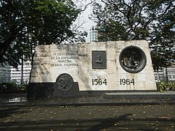 IV Centenario de la Expedición Marítima México Filipinas memorial