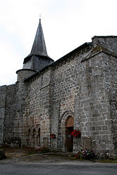 The church of the Glorious Cross, in Razès