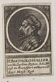 Bartholomäus Haller von Hallerstein (1486–1551), Imperial mayor of Frankfurt, secretary to Mary of Hungary