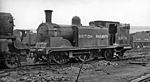 55178 at St Rollox Locomotive Depot in August 1948