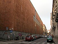 Façade de la librairie rue Bogino.