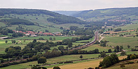 A general view of Boux-sous-Salmaise