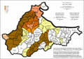 Proportion de Croates à Brčko par colonies 2013