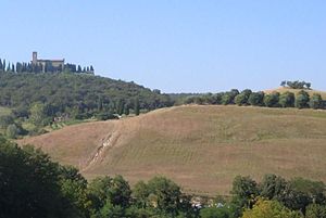 Il monastero e il territorio circostante