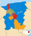 2019 results map