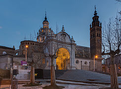 New steps of the Plaza de la Seo