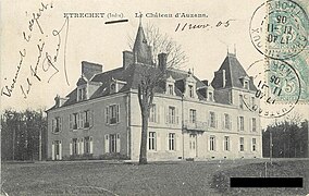 Château d'Ozans vers 1900