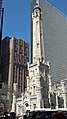 La Water Tower, un exemple du style néogothique, sur le Magnificent Mile.