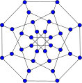 Alternative drawing of the Dyck graph.