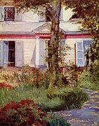 House in Rueil, 1882, National Gallery of Victoria, Melbourne