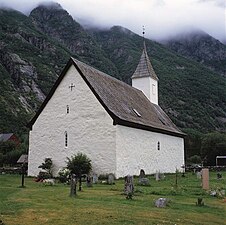 Eidfjords gamla kyrka.