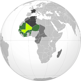 Sudan Francese - Localizzazione