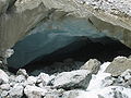 Le front du Glacier Blanc