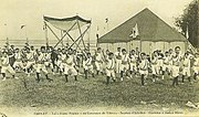 concours de gymnastique en 1914