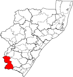 Municipalità locale di Greater Kokstad – Mappa