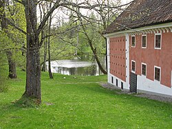 Une partie des jardins de Karlslund.