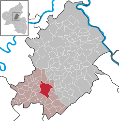 Kirchberg (Hunsrück) – Mappa