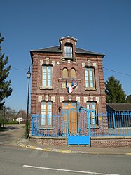 The town hall in La Houssoye