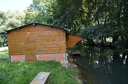 Lavoir sur la Vesle.