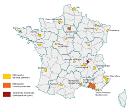 Localisation de Métropole