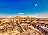 Mount Ardon inmitten des Machtesch Ramon, ideales Trainingsgebiet für IAF Jets und Kampfhubschrauber